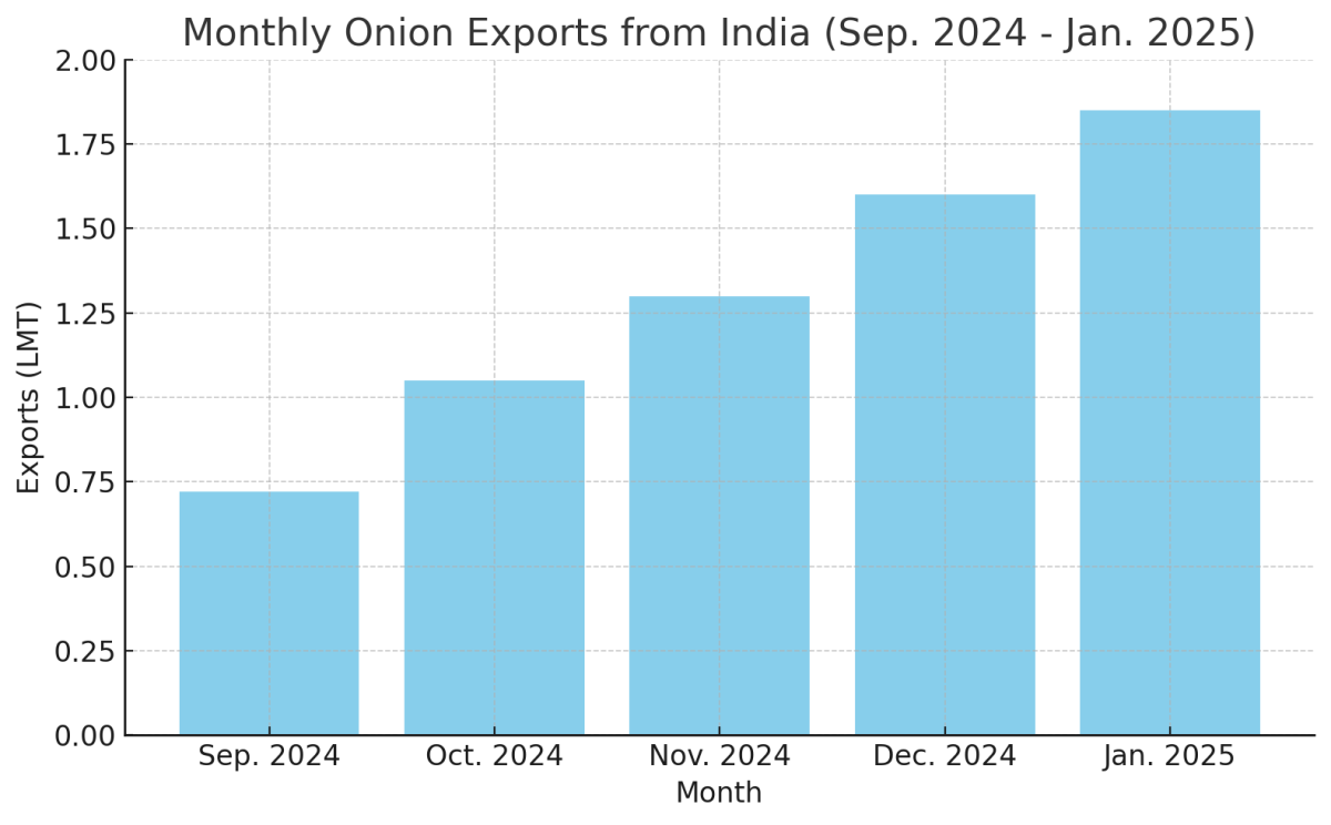 [기획-글로벌푸드체인] 인도, 양파 수출관세 전격 폐지…농가 지원·수출 확대 기대