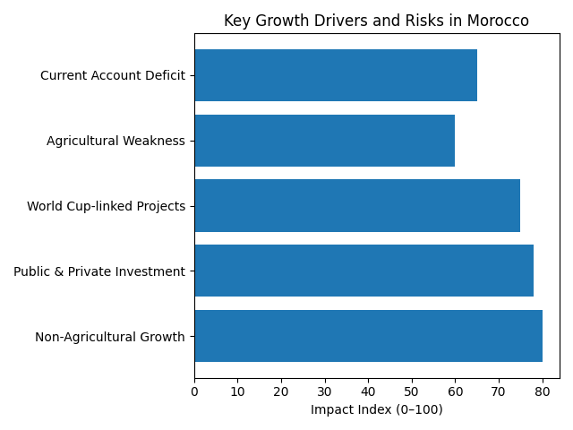 [기획-글로벌뷰포인트] 모로코 경제, 비농업 성장·대규모 투자로 2026년 4.5% 성장 전망