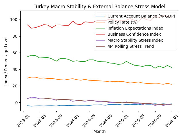 [기획-글로벌뷰포인트] 튀르키예, 작년 4분기 3.4% 성장…연간 3.6%로 둔화 속 선방