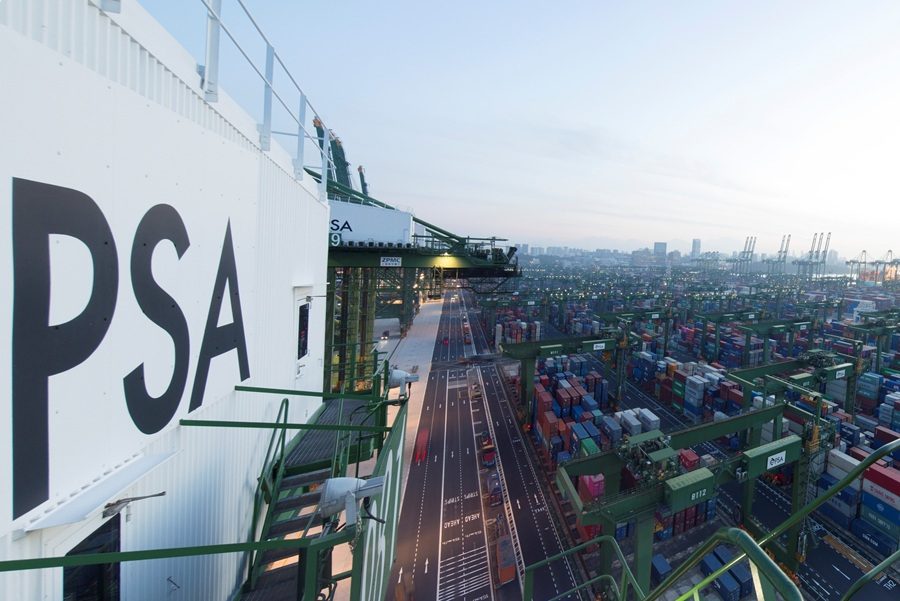 [심층-항만 기업] PSA 인터내셔널, 컨테이너 처리 1억 500만TEU…사상 최대 물동량 기록