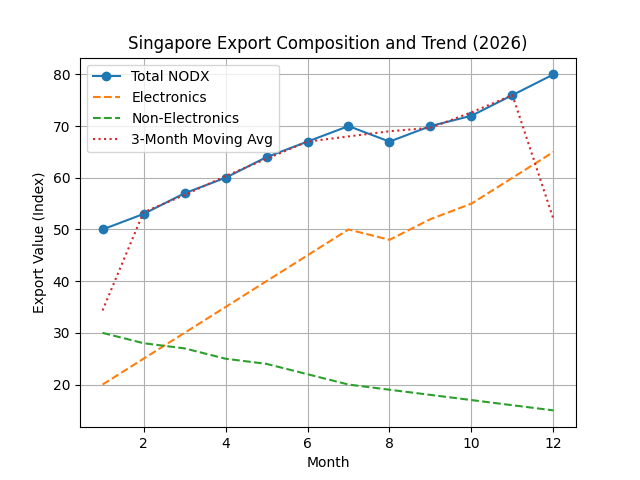[기획-무역 FOCUS] 싱가포르 수출 증가세 둔화…에너지 가격·관세 리스크 확대